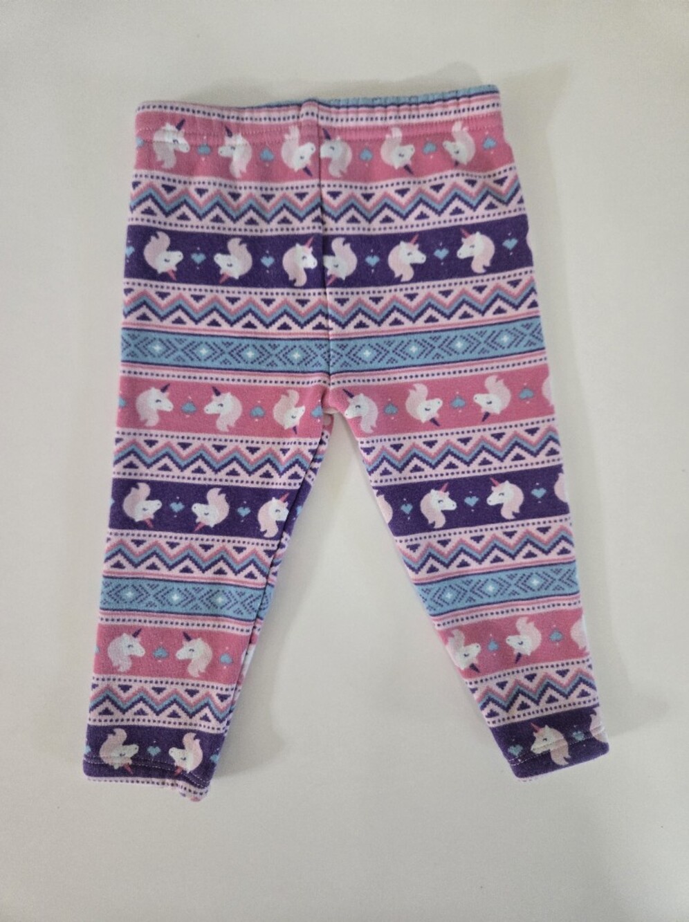 Garanimals Pink, Purple and Blue Unicorn Print Leggings